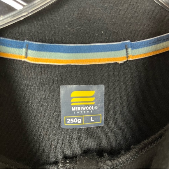 Meriwool Layers Men’s 250g Merino Extra Fine 1/4 Zip Sweater Size L - Picture 11 of 12